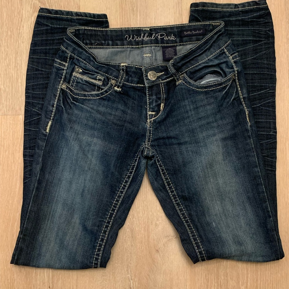 Wishful Park Women's Blue Jeans